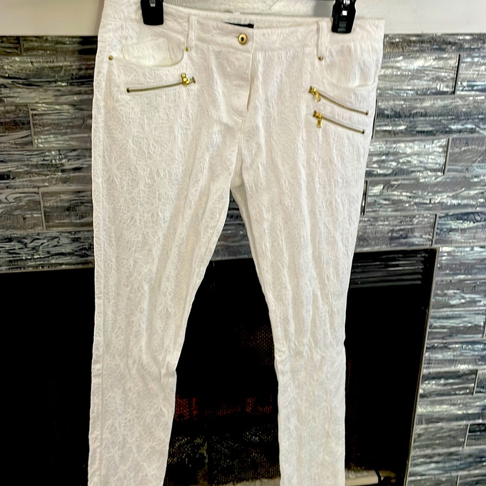 White lace skinny pant- Forever 21